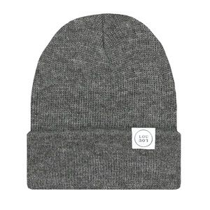 Lou Lou & Company Beanie Heathered Charcoal - Toddler
